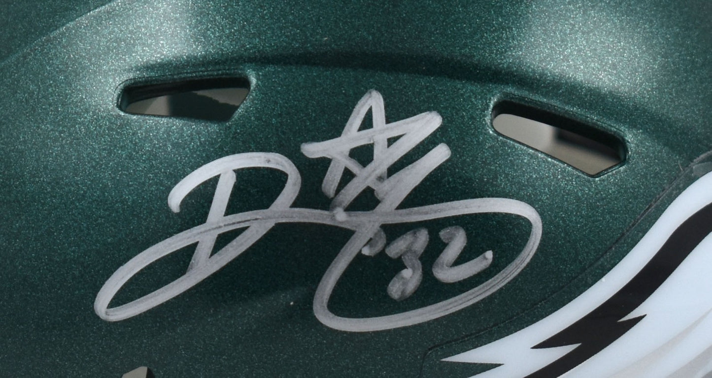 Ricky Watters Signed Philadelphia Eagles Speed Mini Helmet