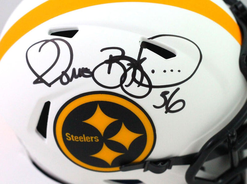 Jerome Bettis Signed Pittsburgh Steelers Lunar Speed Mini Helmet