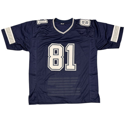 Terrell Owens Dallas Cowboys Autographed Stat Custom Jersey JSA