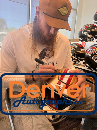 George Kittle San Francisco 49ers Autographed Authentic SpeedFlex Helmet