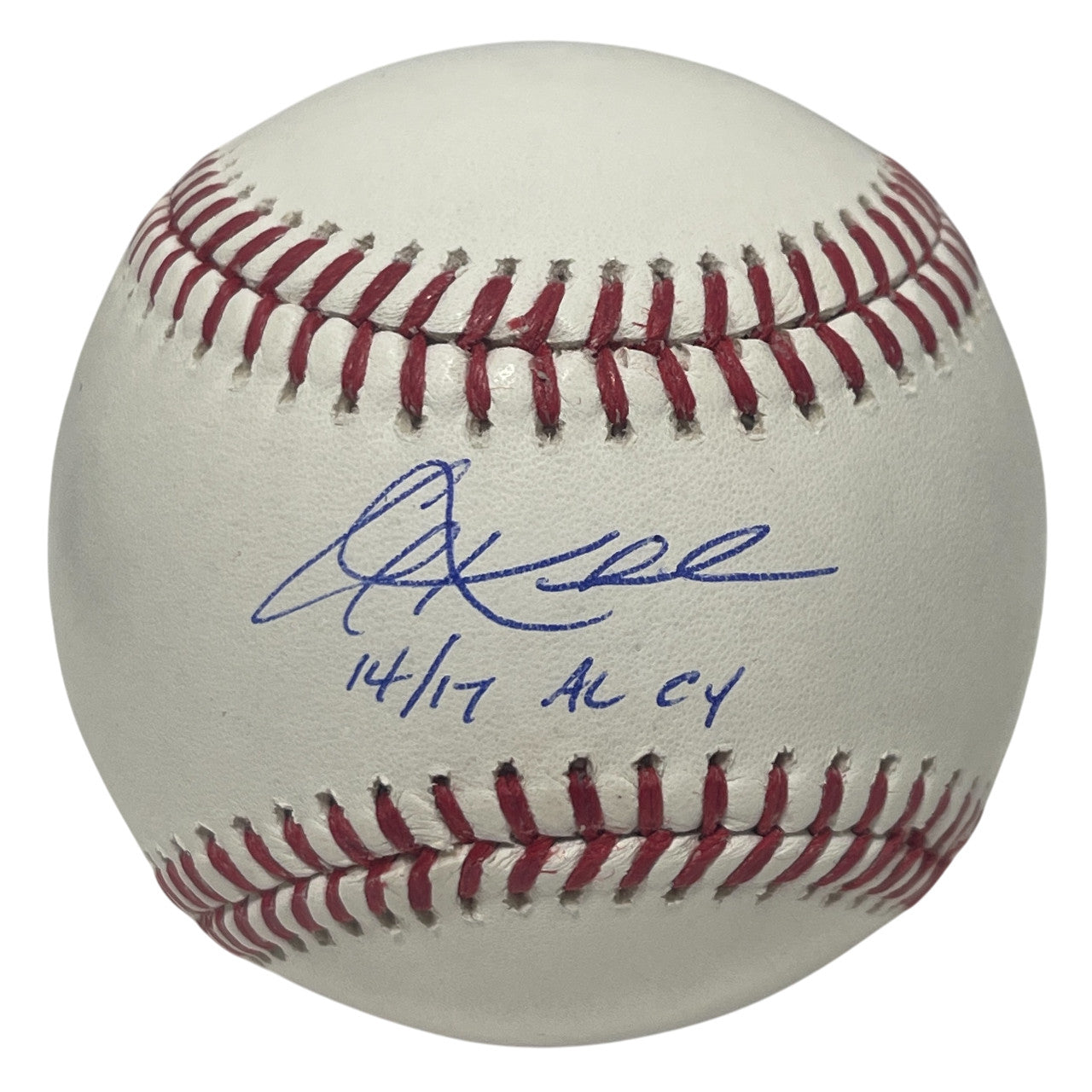 Corey Kluber Signed Official Major League Baseball (2x AL Cy Young)