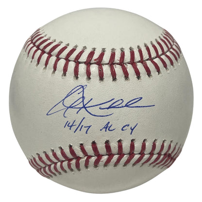 Corey Kluber Signed Official Major League Baseball (2x AL Cy Young)