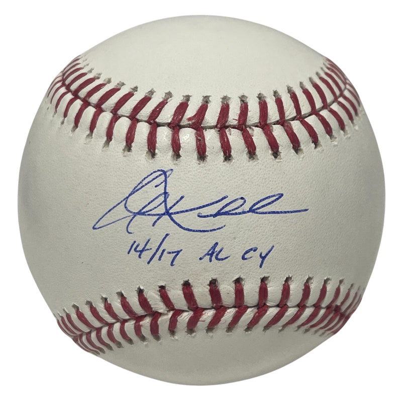 Corey Kluber Signed Official Major League Baseball (2x AL Cy Young)