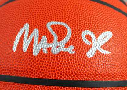 Magic Johnson & James Worthy Signed Official NBA Wilson Basketball