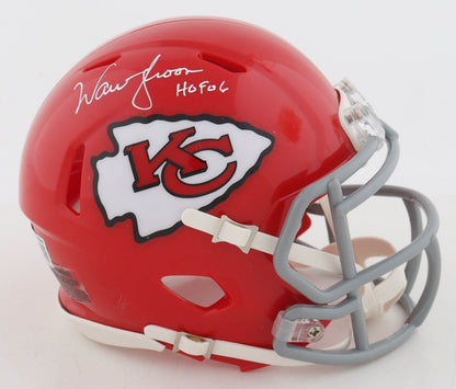Warren Moon Signed Kansas City Chiefs Mini Helmet