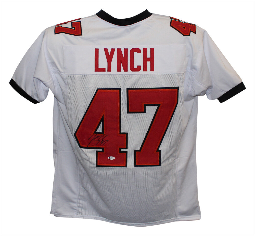 John Lynch Autographed Tampa Bay Buccaneers Pro Style Jersey BAS