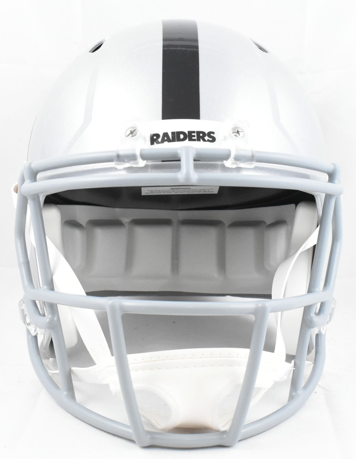 Geno Smith Autographed Las Vegas Raiders Full Size Speed Helmet