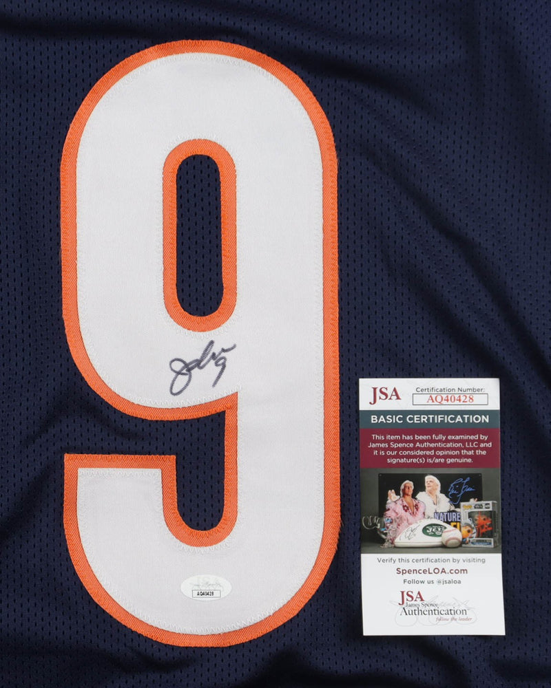 Jim McMahon Autographed Chicago Bears Blue Custom Jersey
