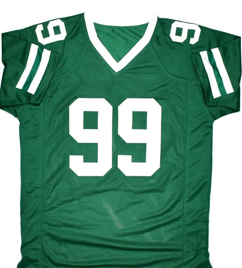 Mark Gastineau Autographed New York Jets Green Custom Jersey