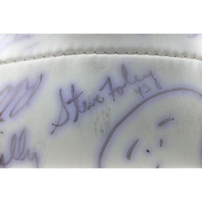 Joe Montana & John Elway Multi-Signed Wilson Logo Football (34 Sigs)