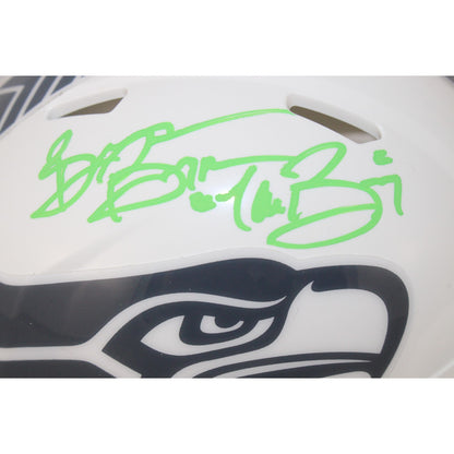 Brian Bosworth Signed Seattle Seahawks 2024 STS Mini Helmet "The Boz"