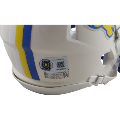 Torry Holt Signed Los Angeles Rams Retro Mini Helmet