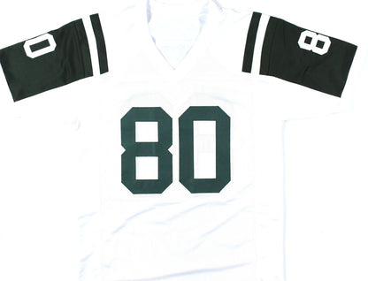 Wayne Chrebet Autographed New York Jets White Custom Jersey