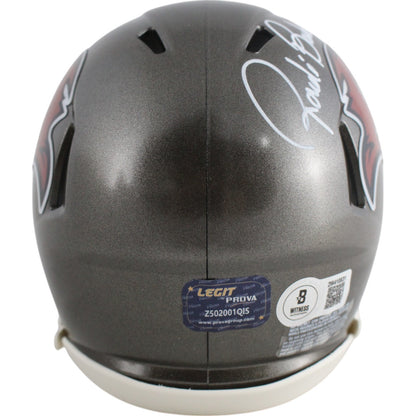 Ronde Barber Autographed Tampa Bay Buccaneers Throwback Mini Helmet