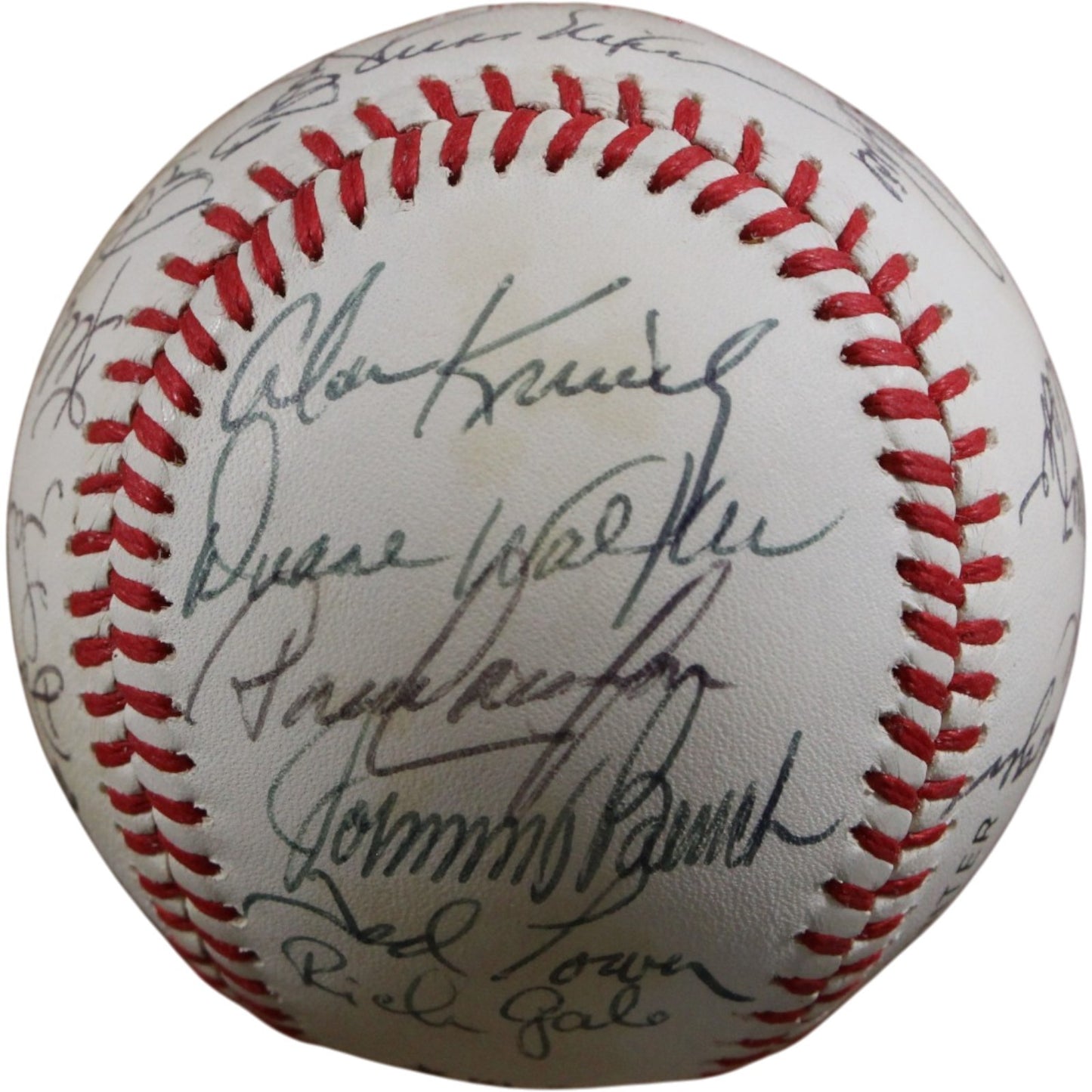 Cincinnati Reds 1983 Team Signed Baseball - Johnny Bench & 23 Others (Beckett)