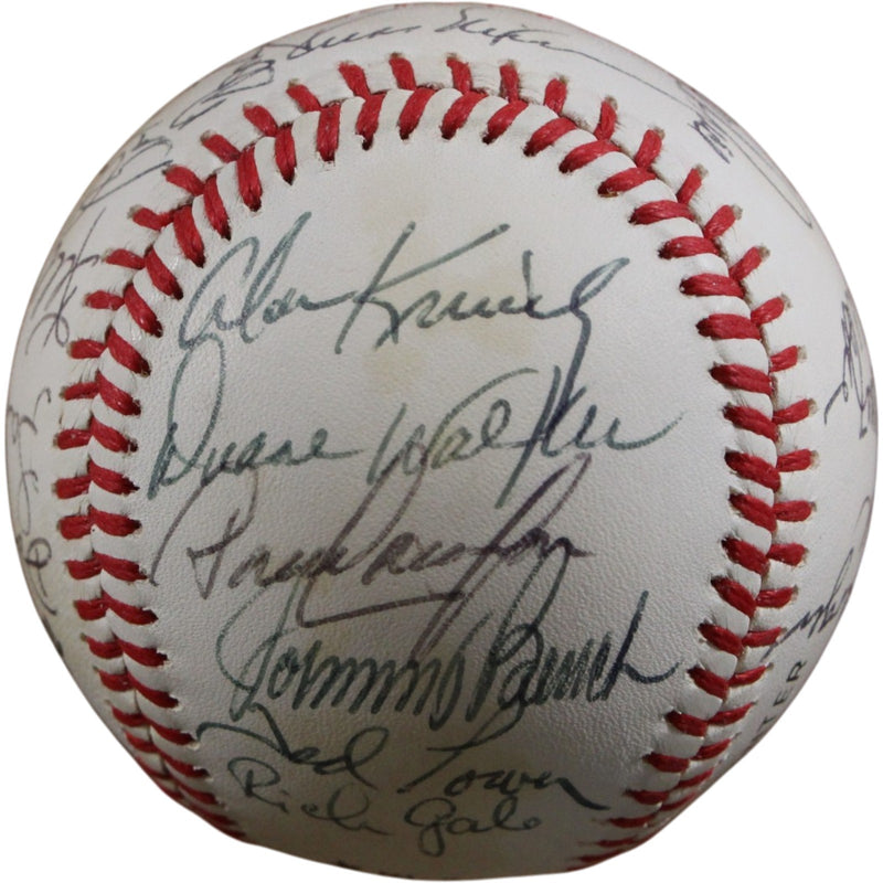 Cincinnati Reds 1983 Team Signed Baseball - Johnny Bench & 23 Others (Beckett)