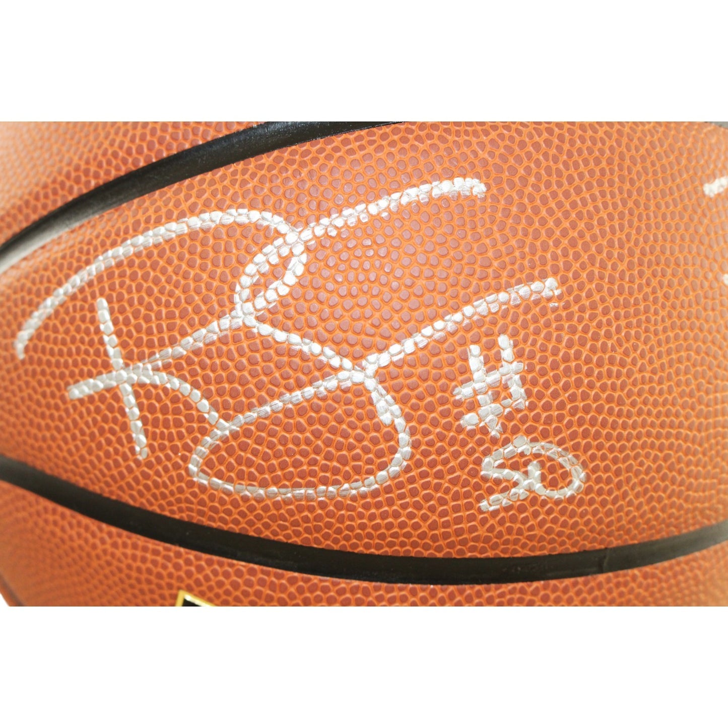 Ralph Sampson Signed Houston Rockets Wilson Basketball (3x POY, HOF 12)