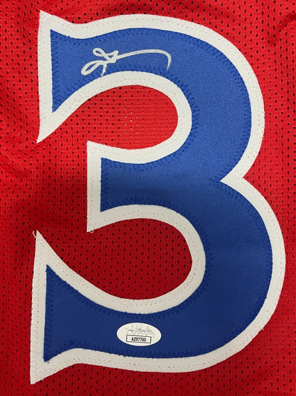 Allen Iverson Signed "The Answer" Philadelphia 76ers Custom Jersey (JSA)