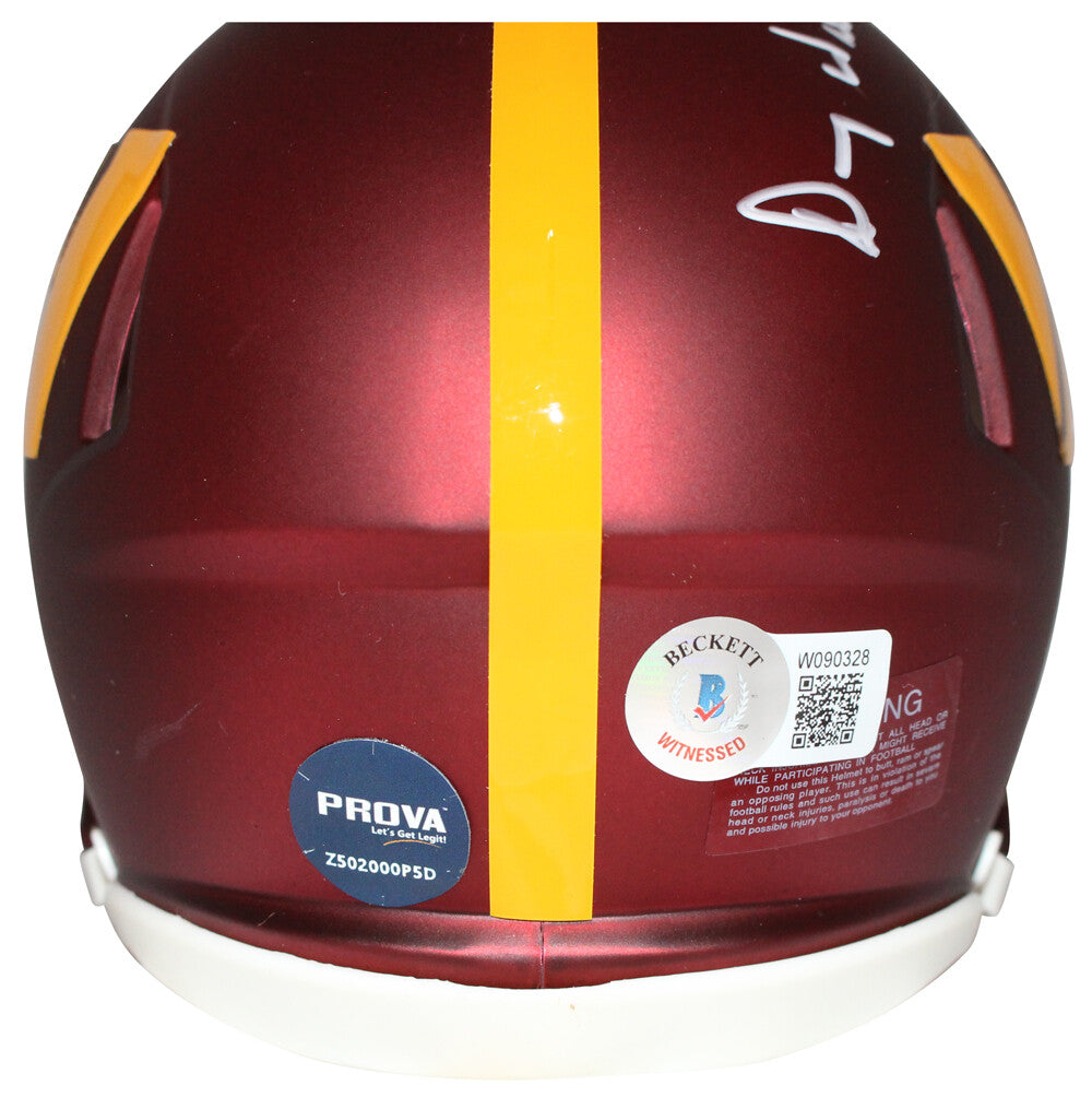 Doug Williams Autographed Washington Commanders Mini Helmet (Beckett)