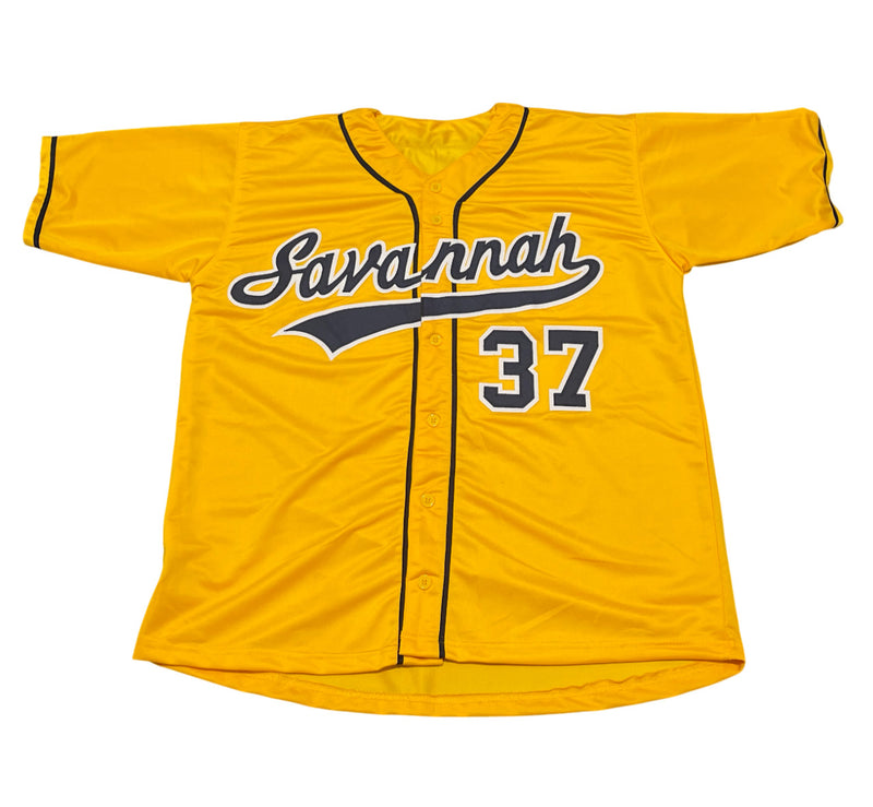 Bill Lee Signed Savannah Bananas Custom Jersey (Go Bananas Inscription)