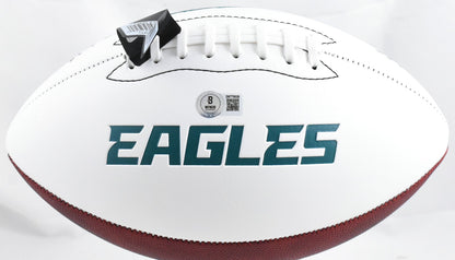 Kenneth Gainwell Signed Philadelphia Eagles Logo Football - SB Champs