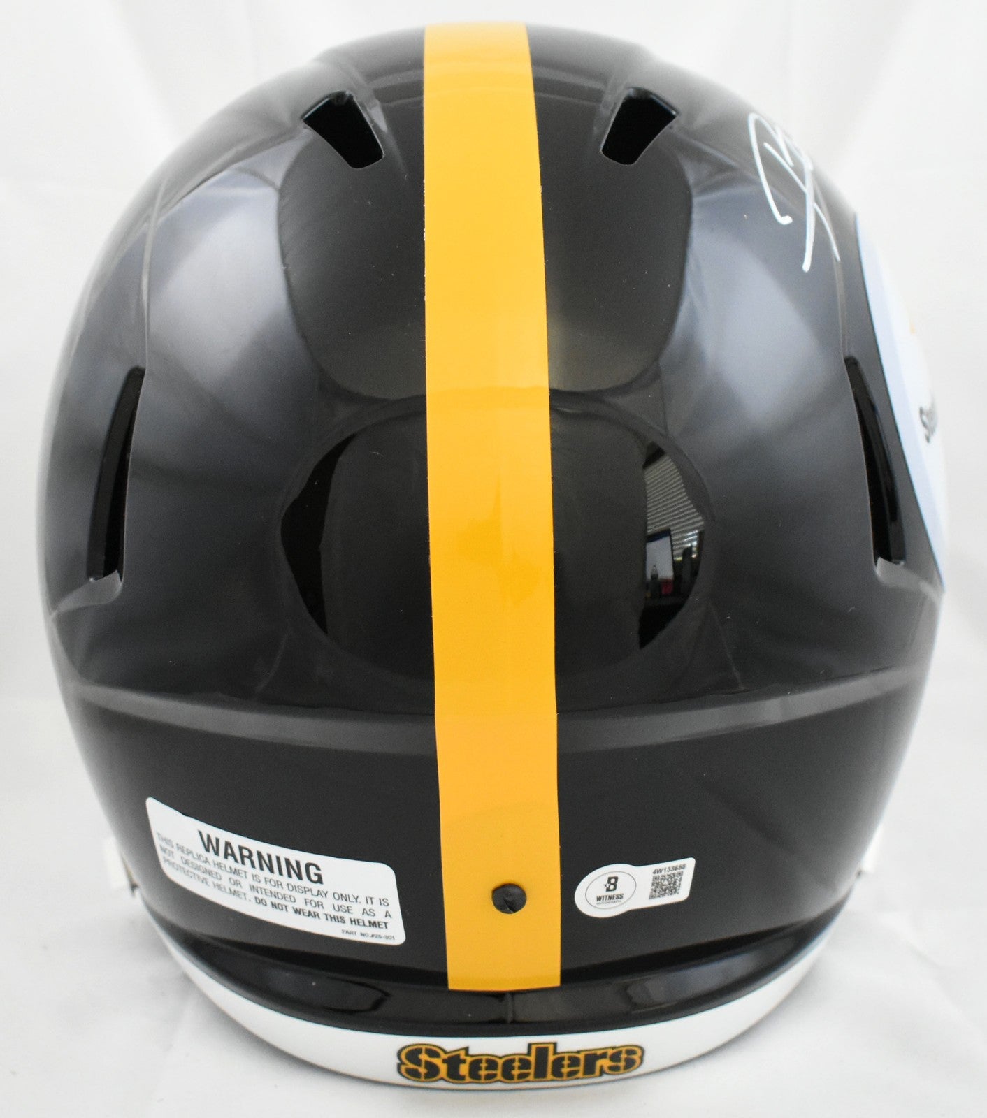 Rod Woodson Signed Pittsburgh Steelers Full Size Helmet