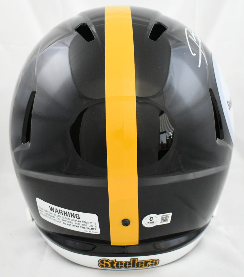 Rod Woodson Signed Pittsburgh Steelers Full Size Helmet