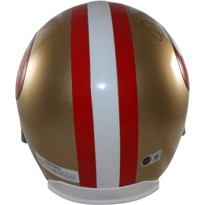 Joe Montana Signed San Francisco 49ers Full Size VSR4 Helmet