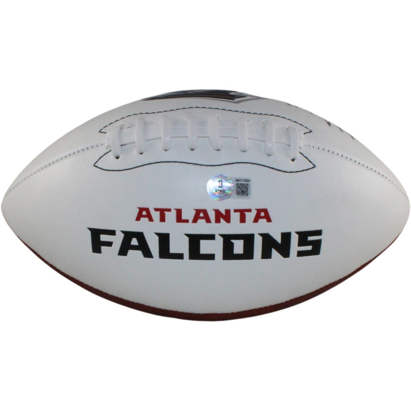 Julio Jones Autographed Atlanta Falcons Logo Football