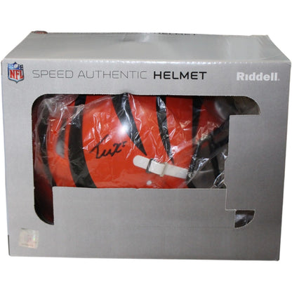 Tee Higgins Autographed Cincinnati Bengals Authentic Full Size Helmet