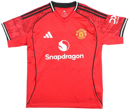 Matheus Cunha Autographed Manchester United Home Jersey