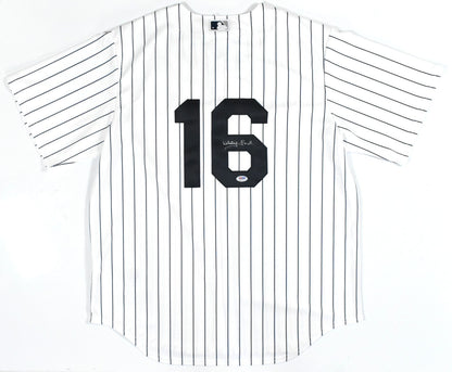 Whitey Ford Signed New York Yankees Nike Jersey