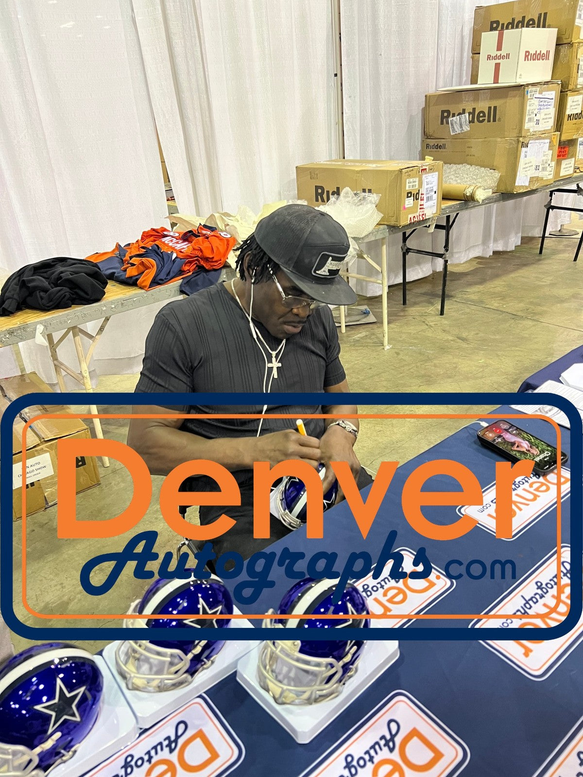 Michael Irvin Autographed Dallas Cowboys Flash Mini Helmet