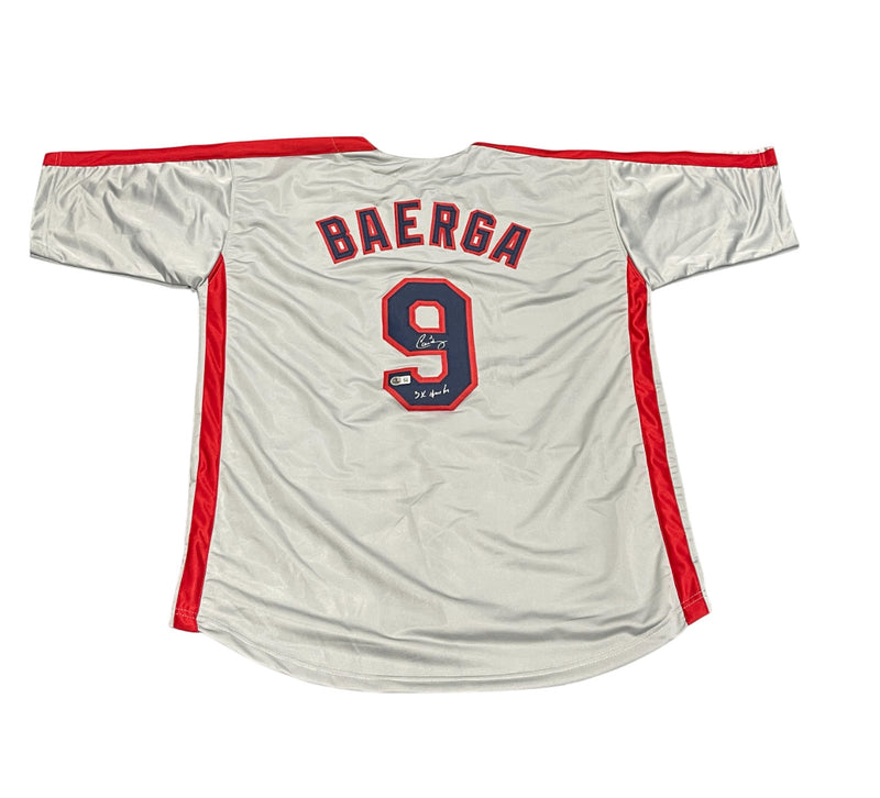 Carlos Baerga Signed Cleveland Custom Baseball Jersey (3x All-Star)