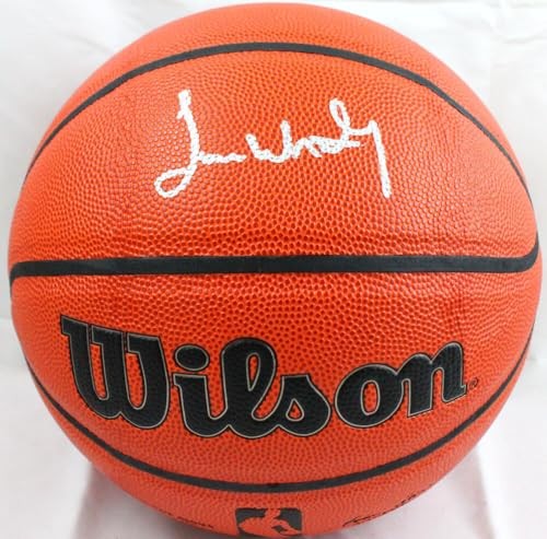 James Worthy Autographed Official NBA Wilson Basketball