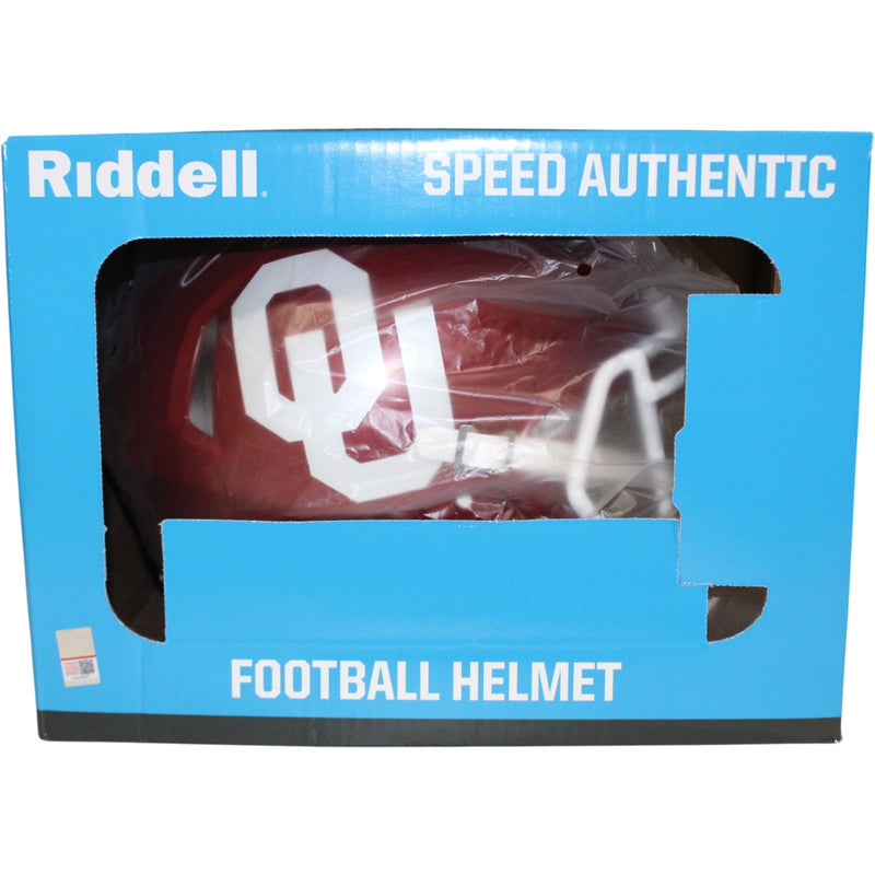Sam Bradford Oklahoma Sooners Autographed Authentic Full-Size Helmet