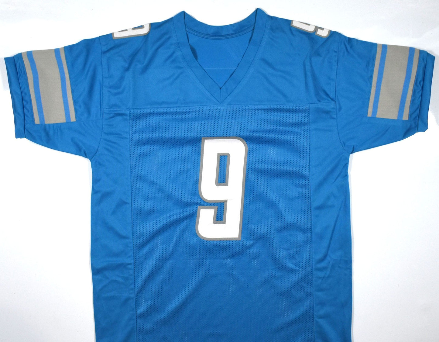 Jameson Williams Autographed Detroit Lions Custom Blue Jersey