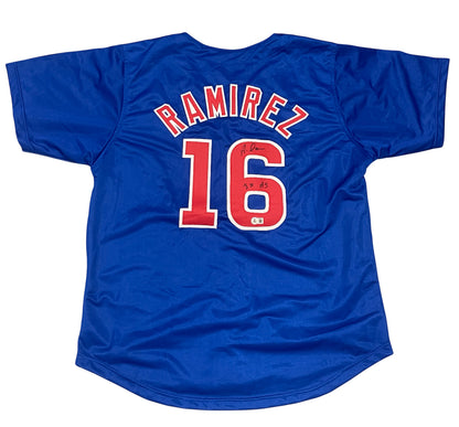 Aramis Ramirez Signed Chicago Cubs Custom Jersey (3x AS) Beckett COA