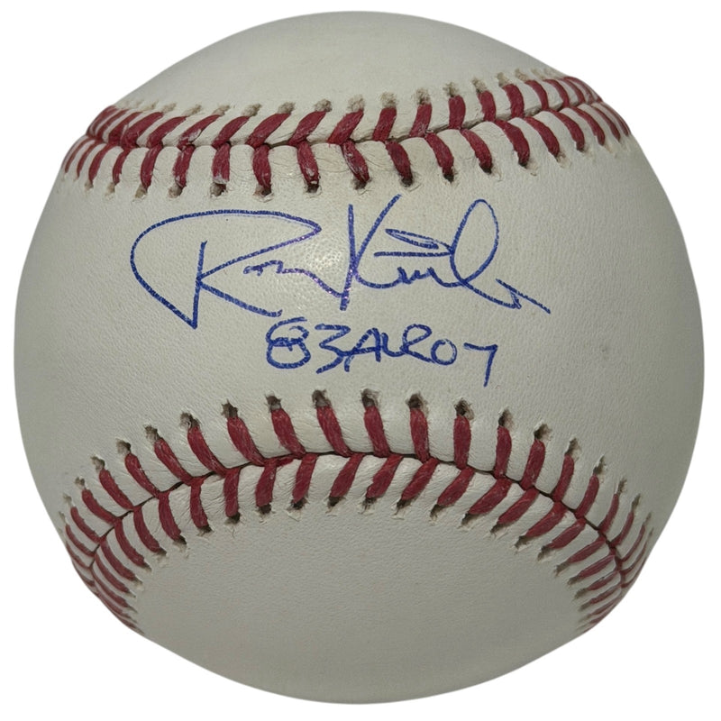 Ron Kittle Signed Rawlings Official MLB Baseball Inscribed "83 AL ROY"
