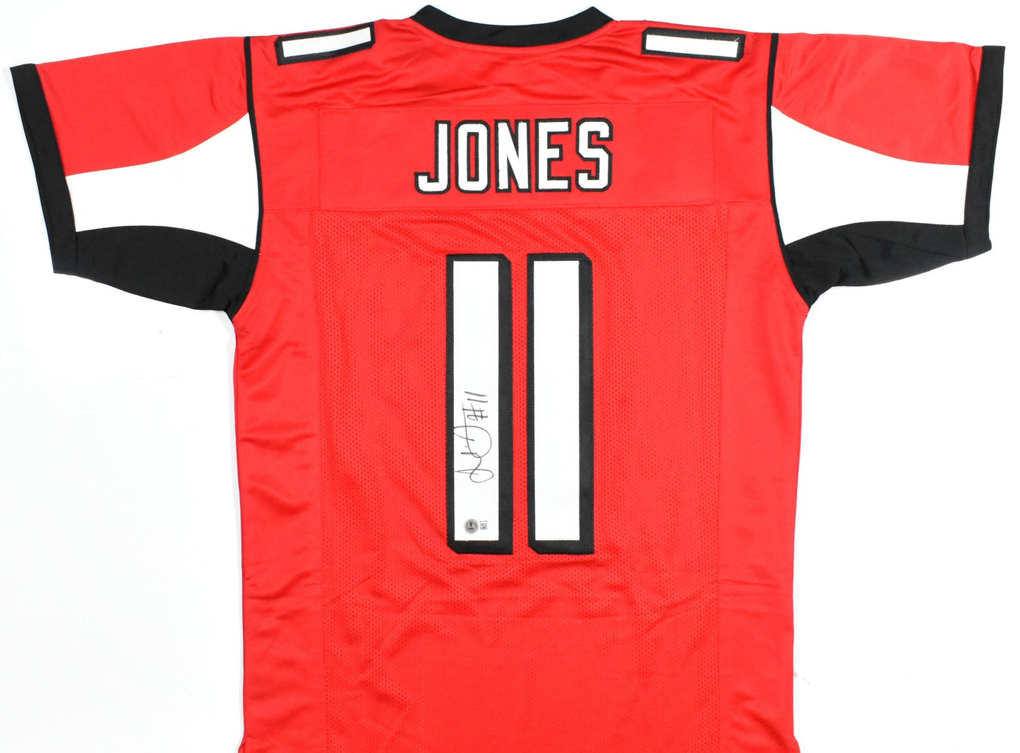 Julio Jones Autographed Atlanta Falcons Red Custom Jersey