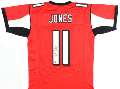 Julio Jones Autographed Atlanta Falcons Red Custom Jersey