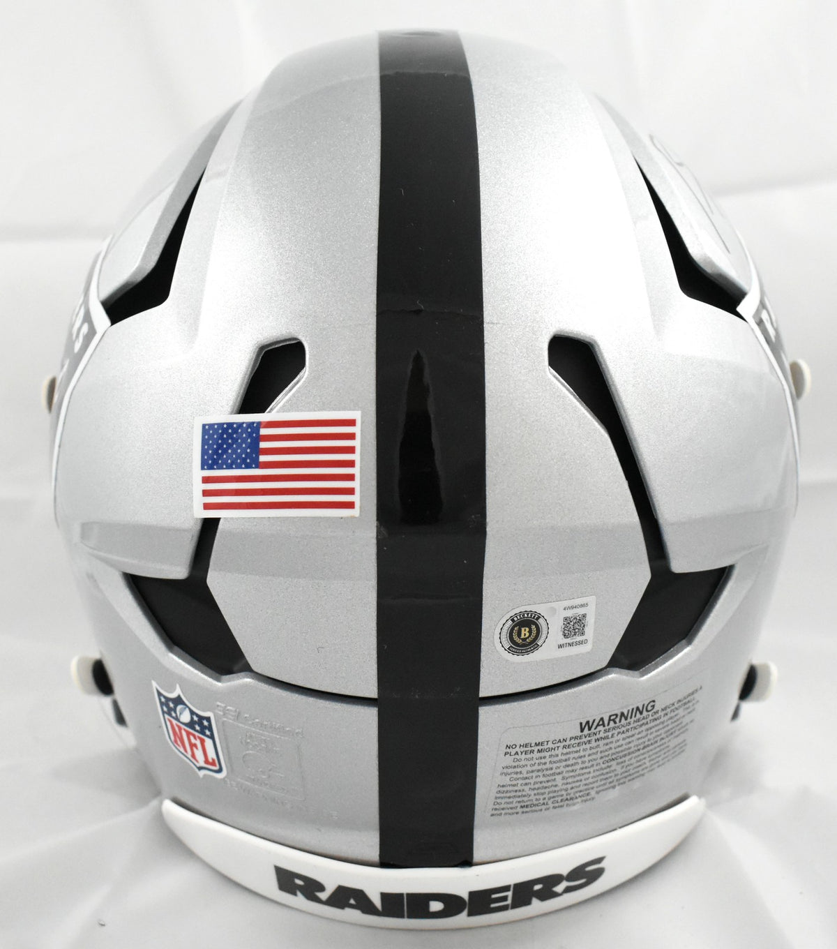 Brock Bowers Signed Las Vegas Raiders Full Size Axiom Helmet