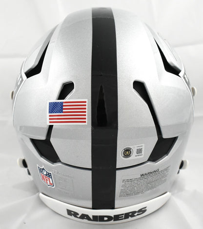 Brock Bowers Signed Las Vegas Raiders Full Size Axiom Helmet