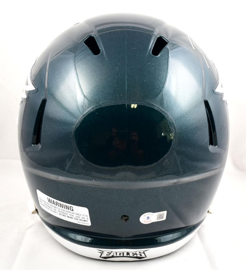 D'Andre Swift Autographed Philadelphia Eagles Full Size Speed Helmet