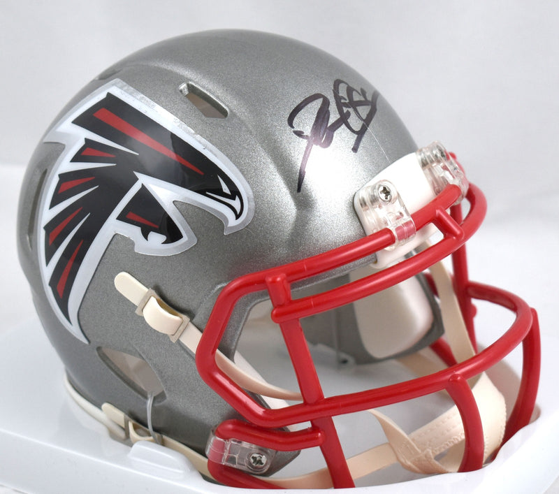 Deion Sanders Signed Atlanta Falcons Flash Speed Mini Helmet