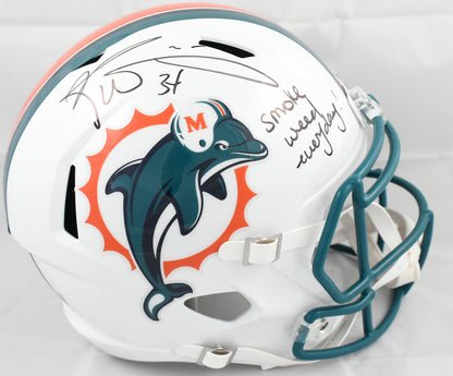 Ricky Williams Signed Miami Dolphins Full Size Speed Replica Helmet