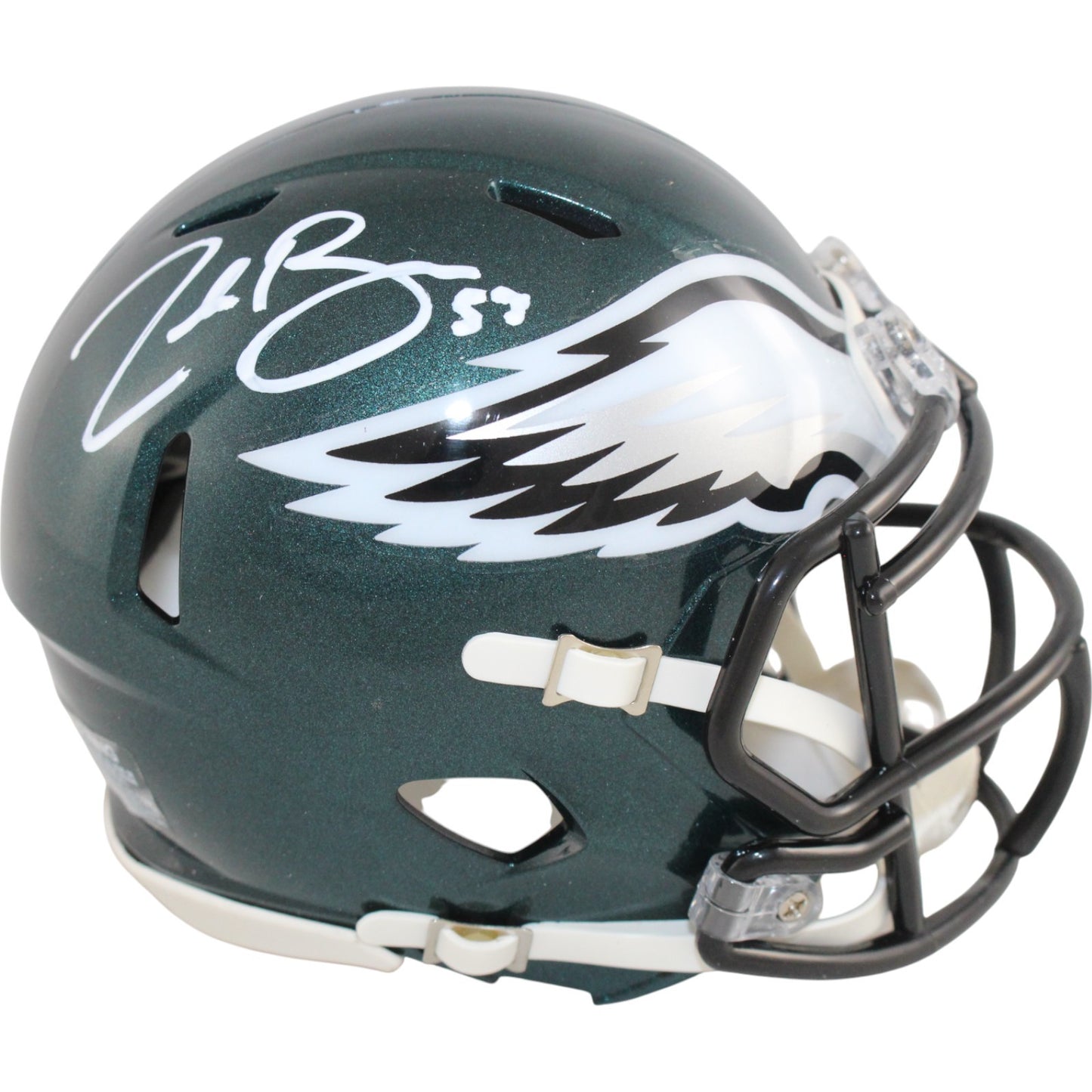 Zack Baun Autographed Philadelphia Eagles Speed Mini Helmet