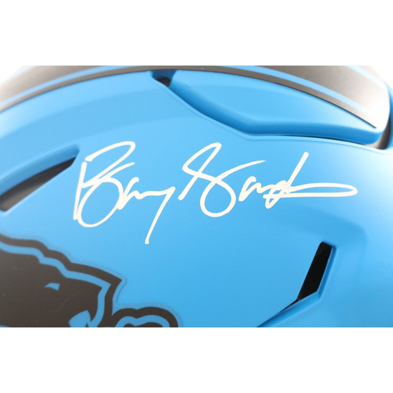 Barry Sanders Autographed Detroit Lions SpeedFlex Rave Helmet