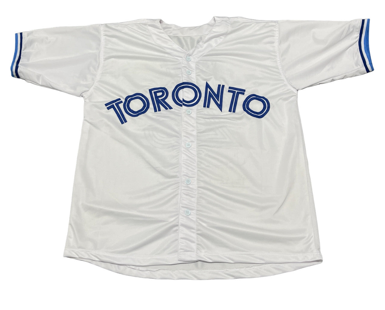 Devon White Autographed Toronto Blue Jays Custom Jersey (92-93 WSC) Beckett