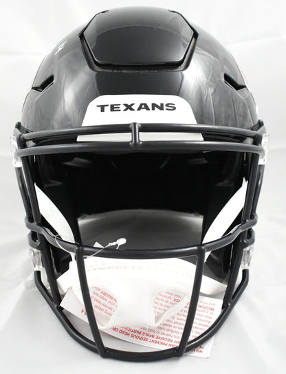 Kayshon Boutte Signed Houston Texans Full Size Speedflex Helmet
